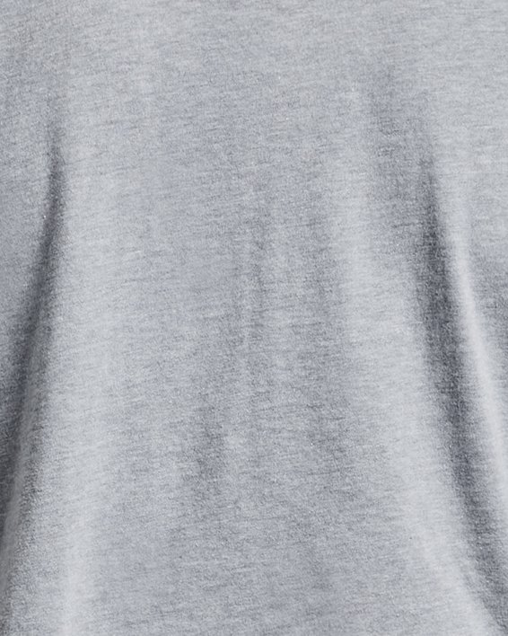 Camiseta de manga corta UA Collegiate Crop para mujer, Gray, pdpMainDesktop image number 5