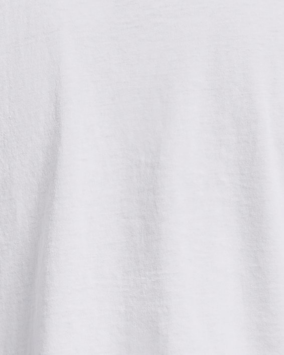Women's UA Collegiate Crop Short Sleeve in White image number 5