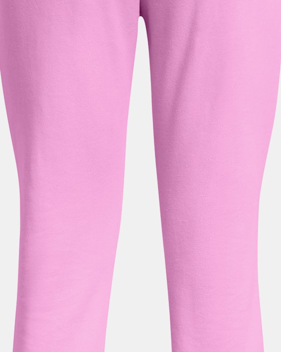 Women's UA Rival Fleece Joggers, Pink, pdpMainDesktop image number 5