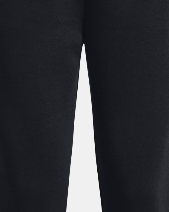 Womens sports pants Under Armour RIVAL TERRY FLARE CROP W blue