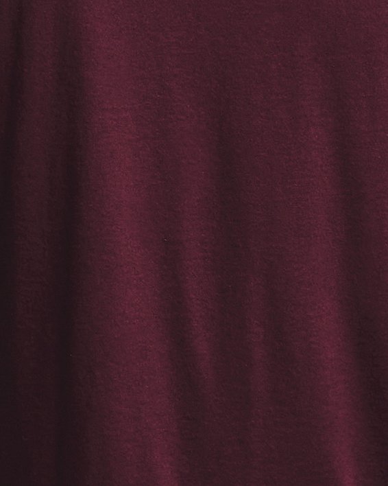 UA BIG LOGO FILL SS in Maroon image number 5