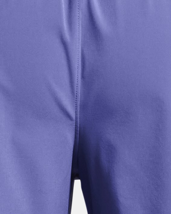 Short UA Challenger Pro Woven pour homme, Purple, pdpMainDesktop image number 5
