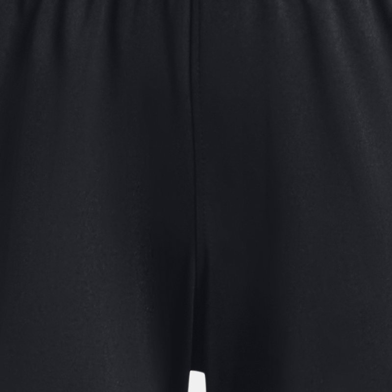 Pantalón corto Under Armour Challenger Knit para niña Negro / Blanco YXS (122 - 127 cm)