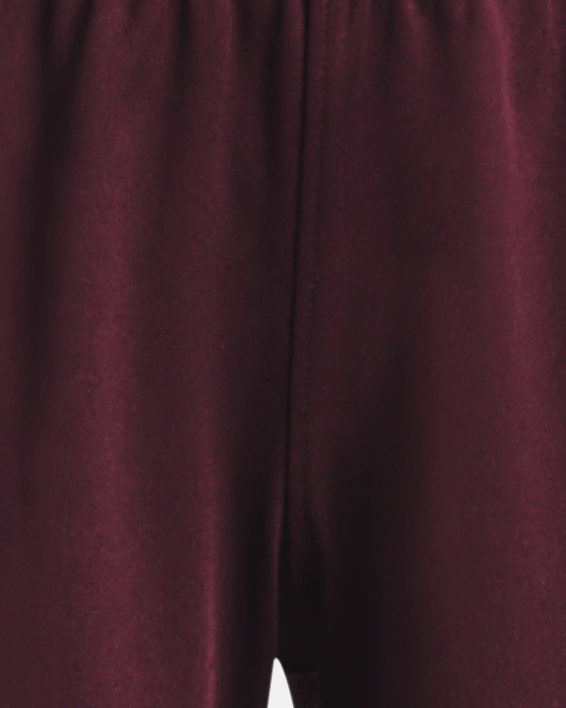 Shorts UA Challenger Knit da ragazza, Maroon, pdpMainDesktop image number 0