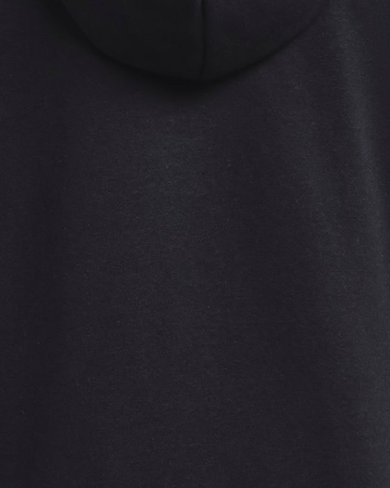 Women's UA Essential Fleece Full-Zip in Black image number 5