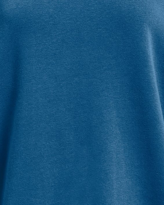 Sudadera UA Essential Fleece Oversized para mujer, Blue, pdpMainDesktop image number 4