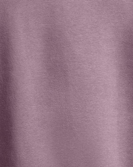 Sudadera UA Essential Fleece Oversized para mujer, Purple, pdpMainDesktop image number 5
