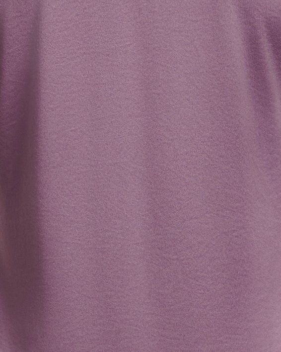 女士UA Tech™ Graphic短袖T恤 in Purple image number 5