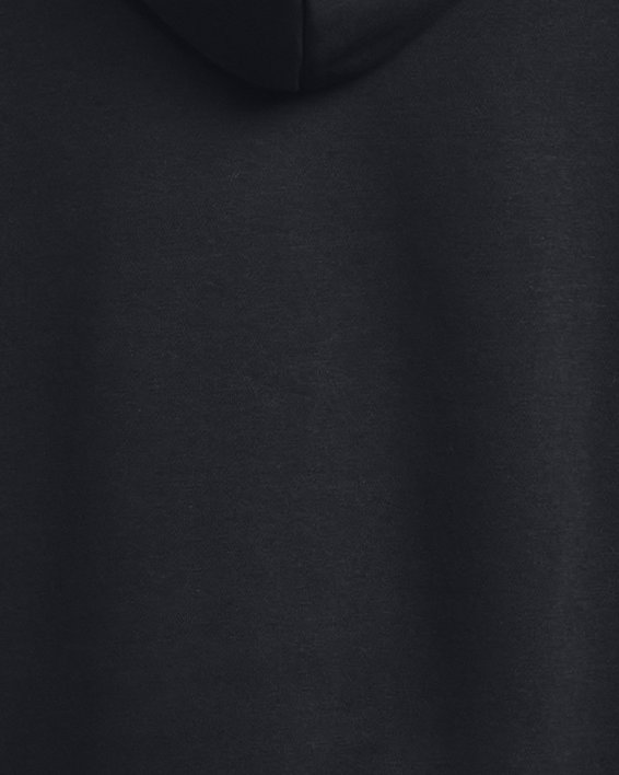 Women's UA Icon Fleece Oversized Hoodie, Black, pdpMainDesktop image number 5