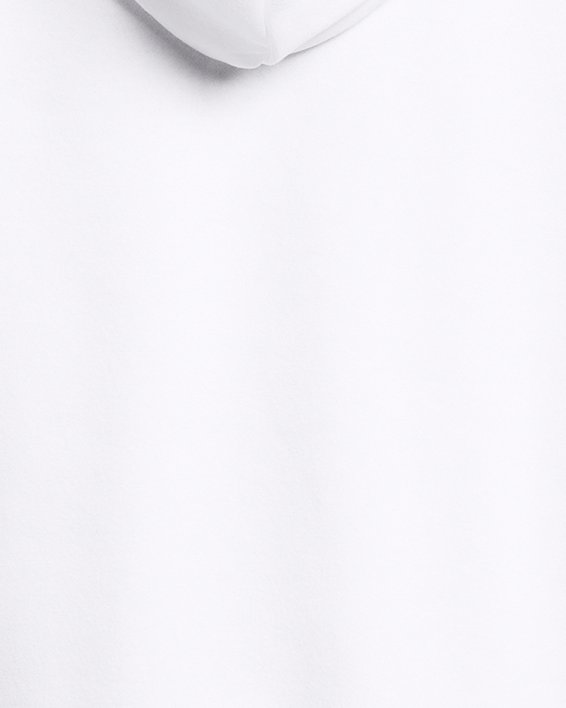 Women's UA Icon Fleece Oversized Hoodie, White, pdpMainDesktop image number 4