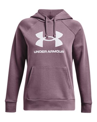 women's under armour rival fleece logo hoodie