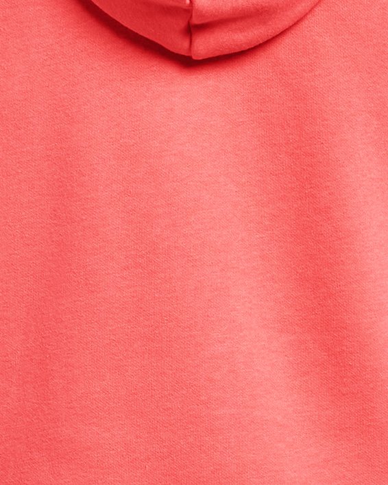 Sudadera con capucha UA Rival Fleece Big Logo para mujer, Red, pdpMainDesktop image number 5