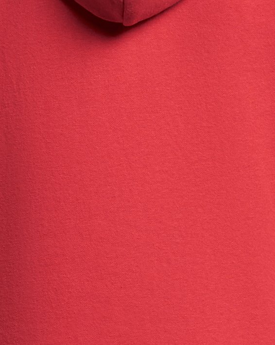 Sudadera con capucha UA Rival Fleece Big Logo para mujer, Red, pdpMainDesktop image number 4