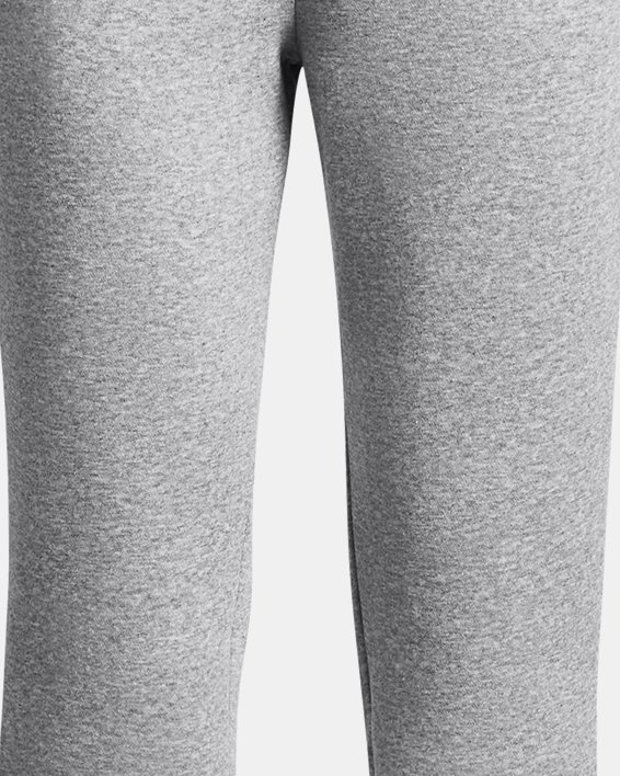 Girls' UA Rival Fleece Joggers in Gray image number 0
