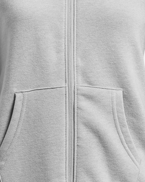 Under Armour Womens Rival Full Zip Hoodie Grey XS : : Fashion