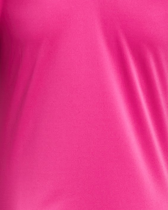 Haut ½ zip à motif UA Tech™ pour fille, Pink, pdpMainDesktop image number 1