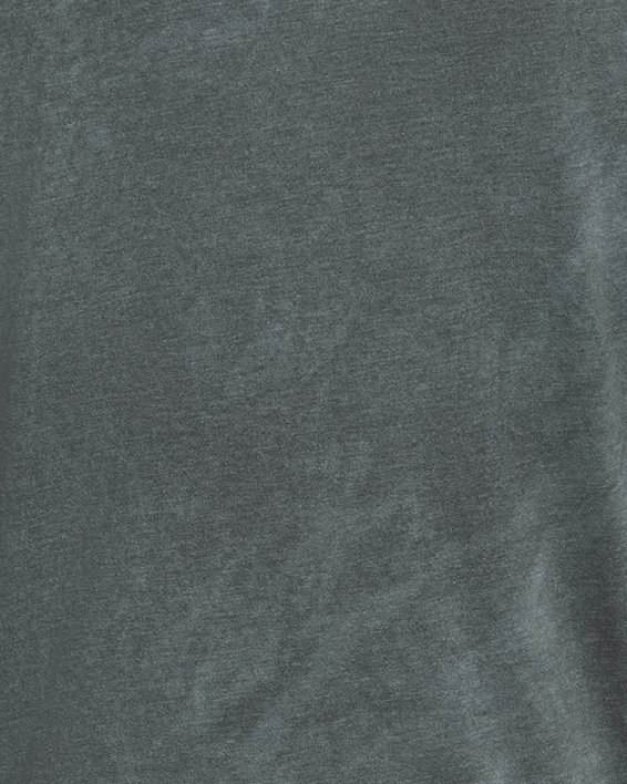 男士UA Elevated Core Wash短袖T恤 in Gray image number 5