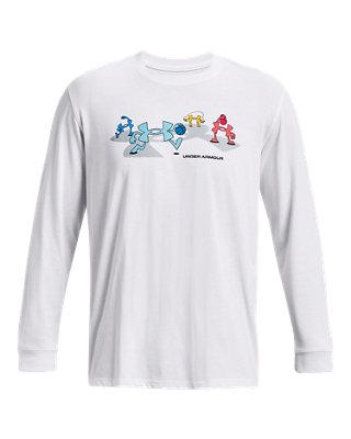 남성 UA 워크아웃 헤비웨이트 긴팔 image number 4