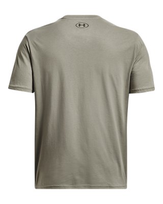 男士UA Outdoor開叉短袖T恤 image number 5