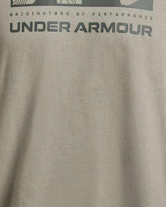 เสื้อแขนสั้น UA Outdoor Split สำหรับผู้ชาย in Green image number 4