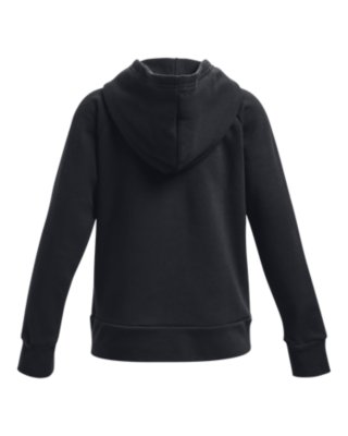 SPORT b. by agnès b. logo-patch fleece hoodie - Black