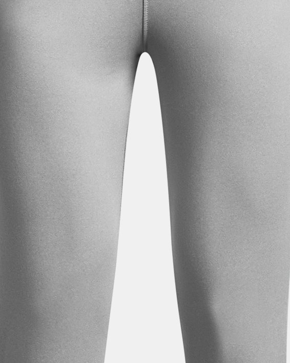 Under Armour Girls' HeatGear® Leggings (Black White) Small Girls
