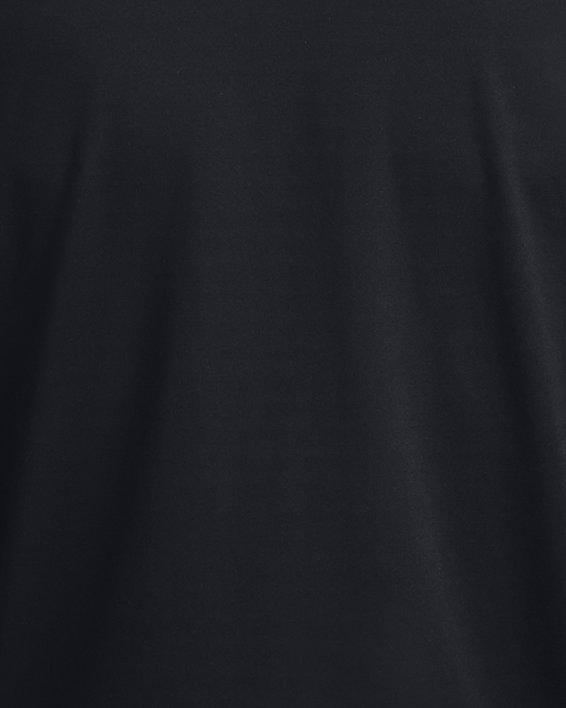 Camiseta con cremallera de ¼ UA Meridian para hombre, Black, pdpMainDesktop image number 5