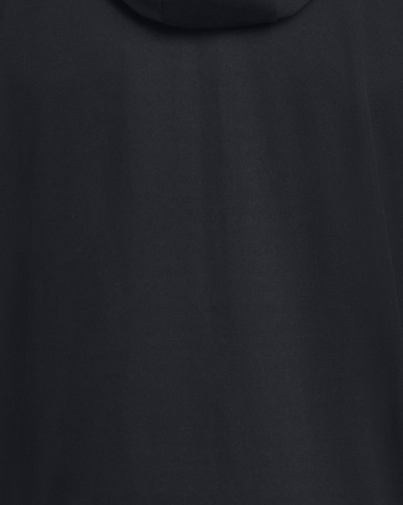 Herenshirt UA Meridian met volledige rits, Black, pdpMainDesktop image number 5
