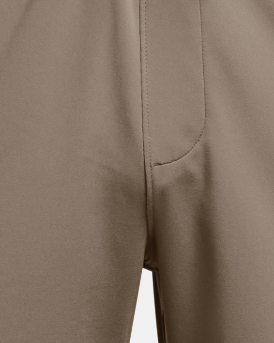 Men's UA Meridian Shorts in Brown image number 4