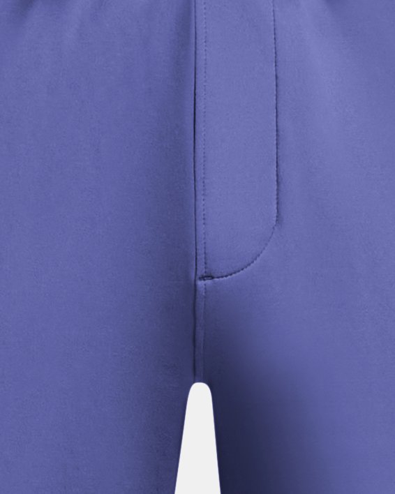 Men's UA Meridian Shorts in Purple image number 4