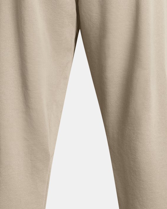 Men's UA Heavyweight Terry Joggers in Brown image number 5
