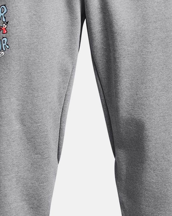 Men's UA Heavyweight Terry Rose Joggers image number 4
