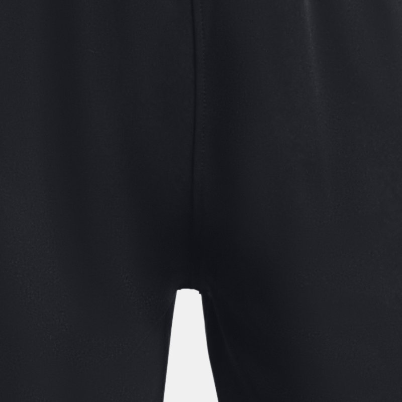 Pantalón corto de punto Under Armour Challenger para niño Negro / Beta YXS (122 - 127 cm)
