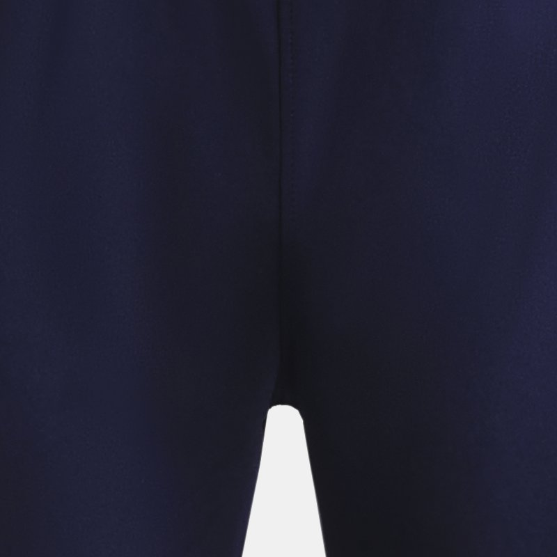 Boys'  Under Armour  Challenger Knit Shorts Midnight Navy / White YSM (50 - 54 in)