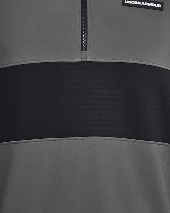 Bluza męska z zamkiem do połowy UA Storm Daytona, Gray, pdpMainDesktop image number 5