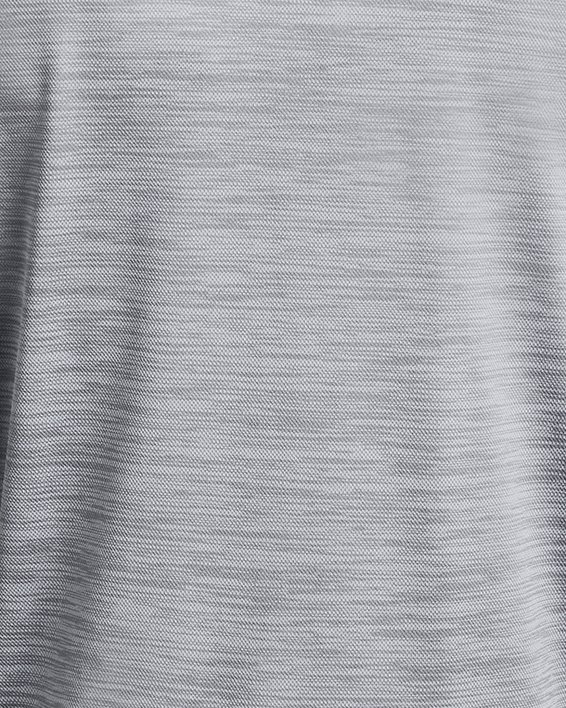 男士UA Performance 3.0長袖Polo衫 in Gray image number 5