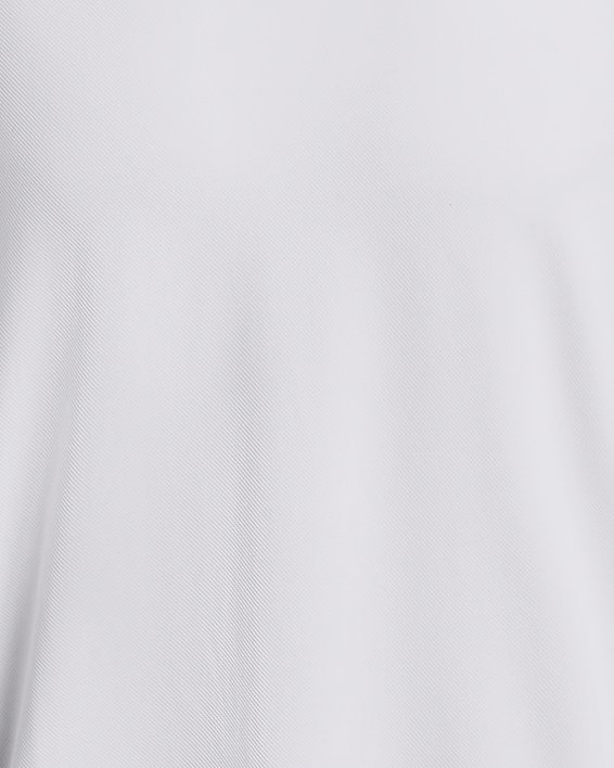 Men's UA Matchplay Long Sleeve Polo, White, pdpMainDesktop image number 4