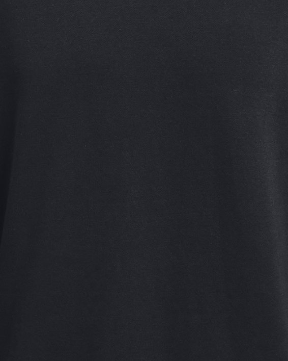 Sudadera con cuello redondo de tejido Fleece UA Rival para hombre, Black, pdpMainDesktop image number 4