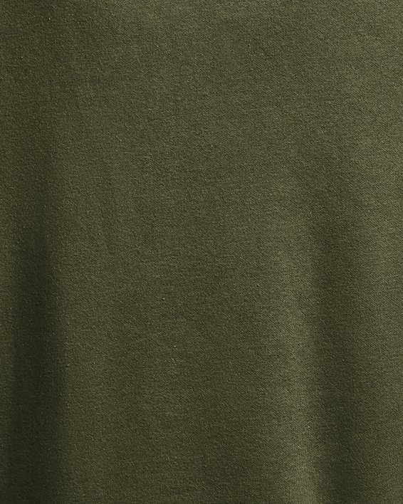 Haut à col ras du cou UA Rival Fleece pour homme, Green, pdpMainDesktop image number 5