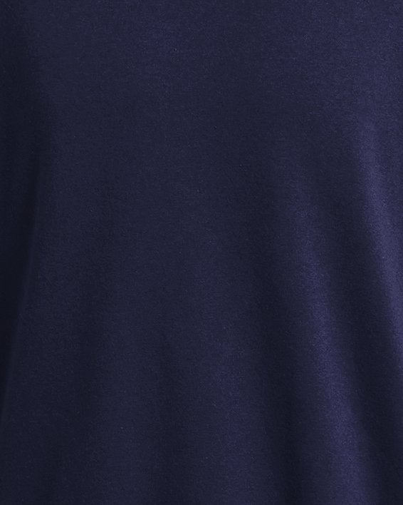 Sudadera con cuello redondo de tejido Fleece UA Rival para hombre, Blue, pdpMainDesktop image number 4