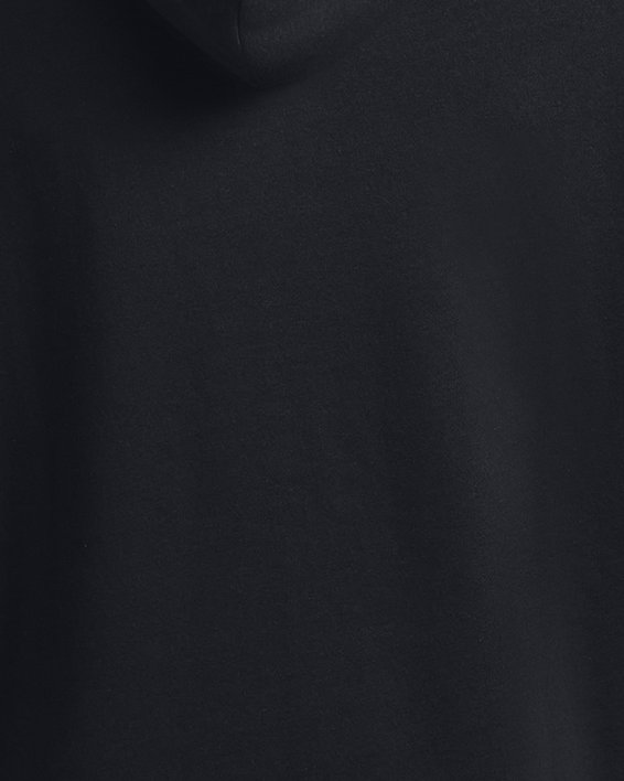Sudadera con capucha de tejido Fleece UA Rival para hombre, Black, pdpMainDesktop image number 5