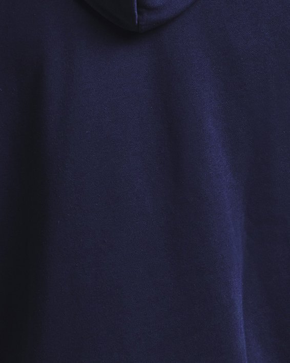 Sudadera con capucha de tejido Fleece UA Rival para hombre, Blue, pdpMainDesktop image number 5