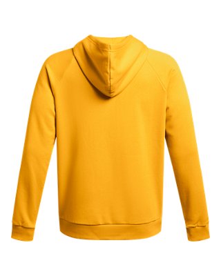 UA Rival Fleece, Yellow, pdpMainDesktop image number 4