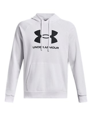 UA Rival Fleece, White, pdpMainDesktop image number 4