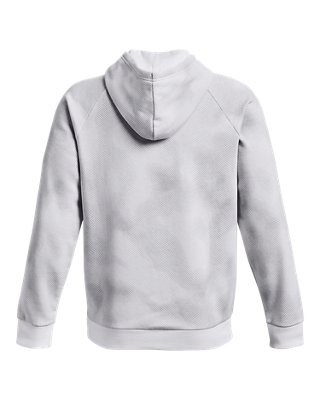 Sudadera UA Rival Fleece Printed para Hombre, White, pdpMainDesktop image number 5