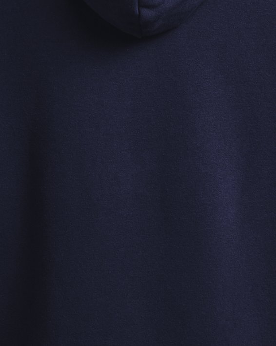 Sudadera con capucha y cremallera completa de tejido Fleece UA Rival para hombre, Blue, pdpMainDesktop image number 5