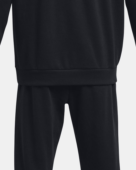Men's UA Rival Fleece Suit, Black, pdpMainDesktop image number 5