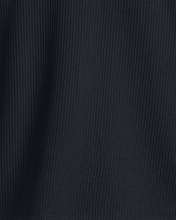 Women's UA Ottoman Fleece ¼ Zip in Black image number 5