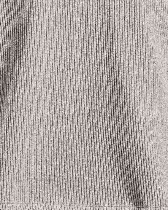 Women's UA Ottoman Fleece ¼ Zip, Gray, pdpMainDesktop image number 5