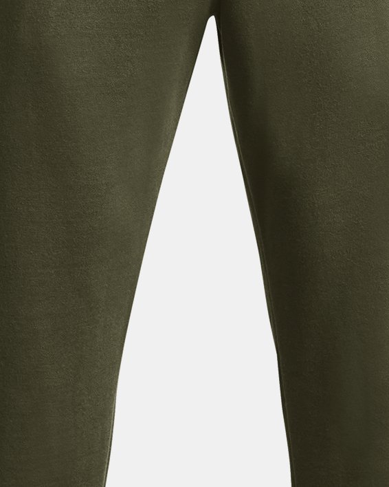 Pantalones de Entrenamiento UA Rival Fleece para Hombre, Green, pdpMainDesktop image number 4